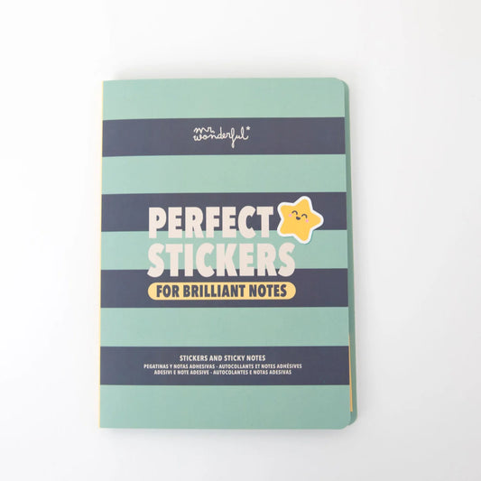 Quaderno con adesivi e post-it super cool: adesivi perfetti per appunti brillanti - Mr.Wonderful