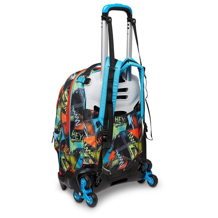 Zaino Trolley Sganciabile 3 Ruote -Sj Gang Rushpack
