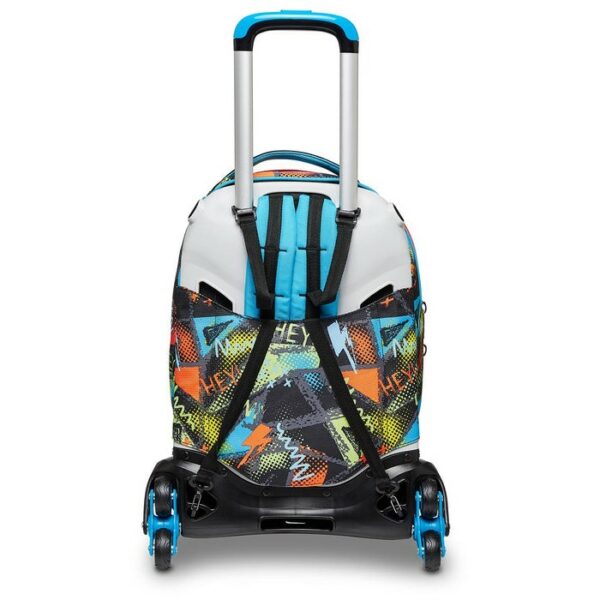 Zaino Trolley Sganciabile 3 Ruote -Sj Gang Rushpack