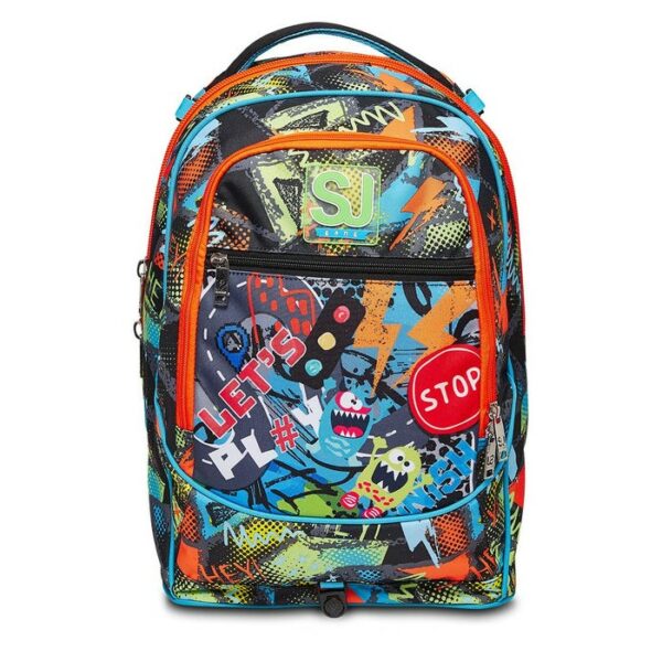 Zaino Trolley Sganciabile 3 Ruote -Sj Gang Rushpack