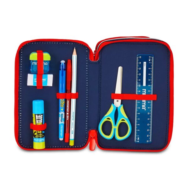 Astuccio 3 Zip Spiderman