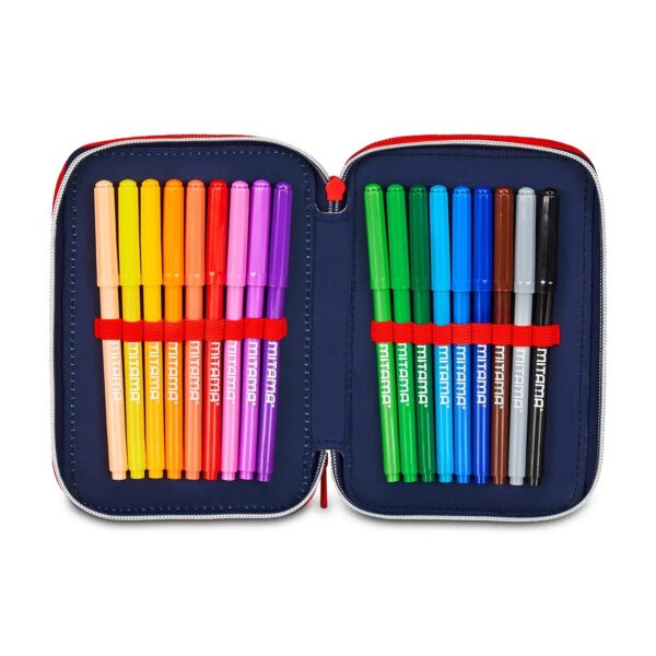 Astuccio 3 Zip Spiderman