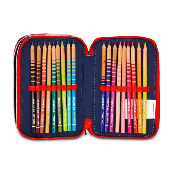 Astuccio 3 Zip Spiderman