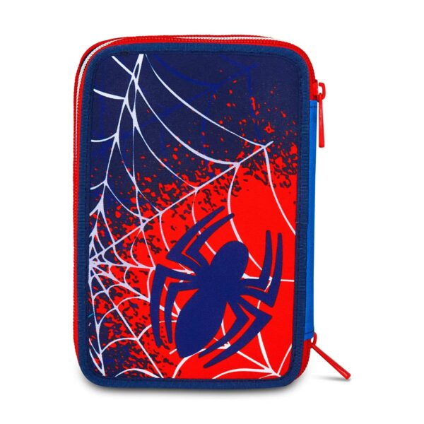Astuccio 3 Zip Spiderman