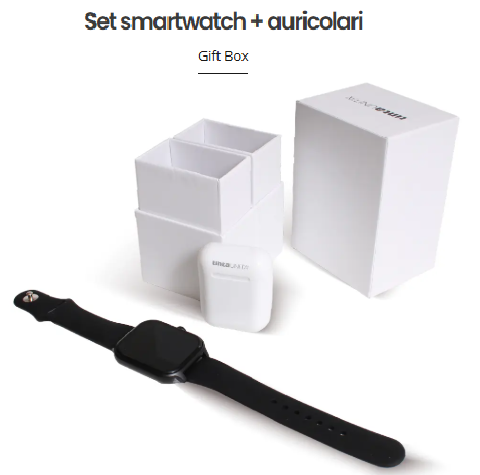 Smartwatch con auricolari - tintaUNITA