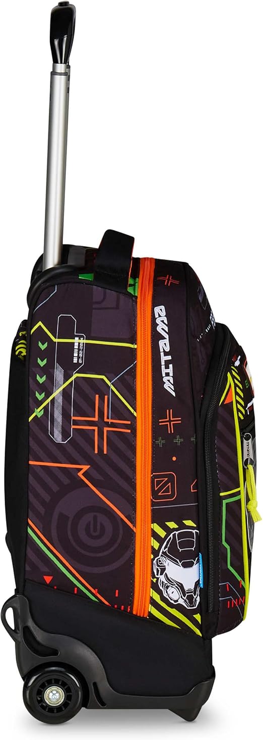 Trolley Scuola FLUO BATTLE - MITAMA