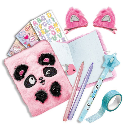 DIARIO SEGRETO KAWAII PANDA CON ACCESSORI - MITAMA