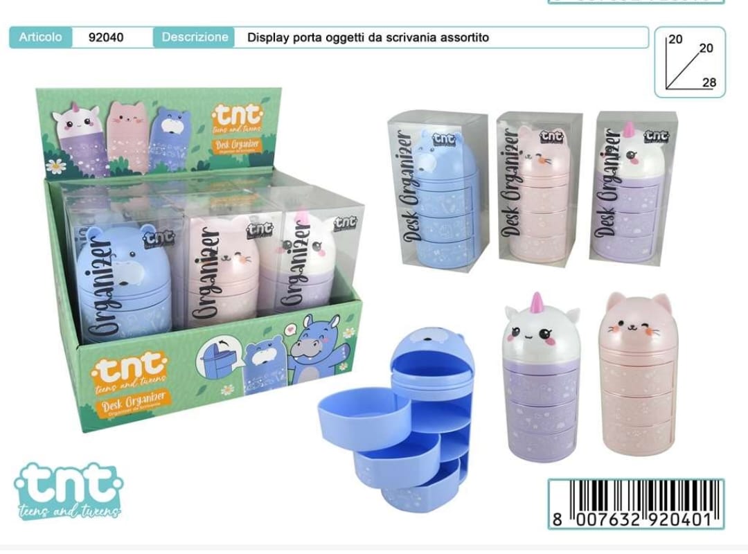 Organizer da scrivania- Toys Garden
