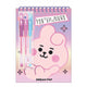 Set Cancelleria penne gel con notebook - Tricoastal