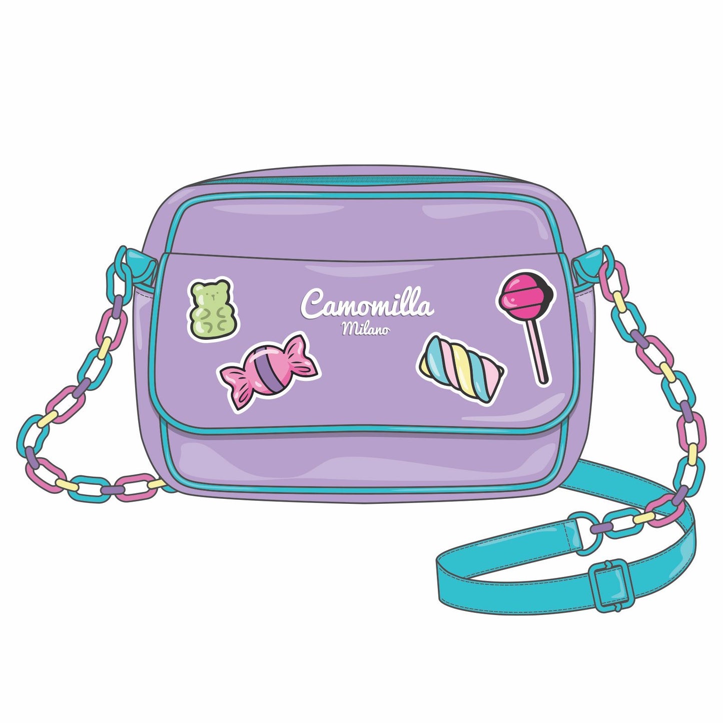 Borsa Tracolla Lilla - Camomilla