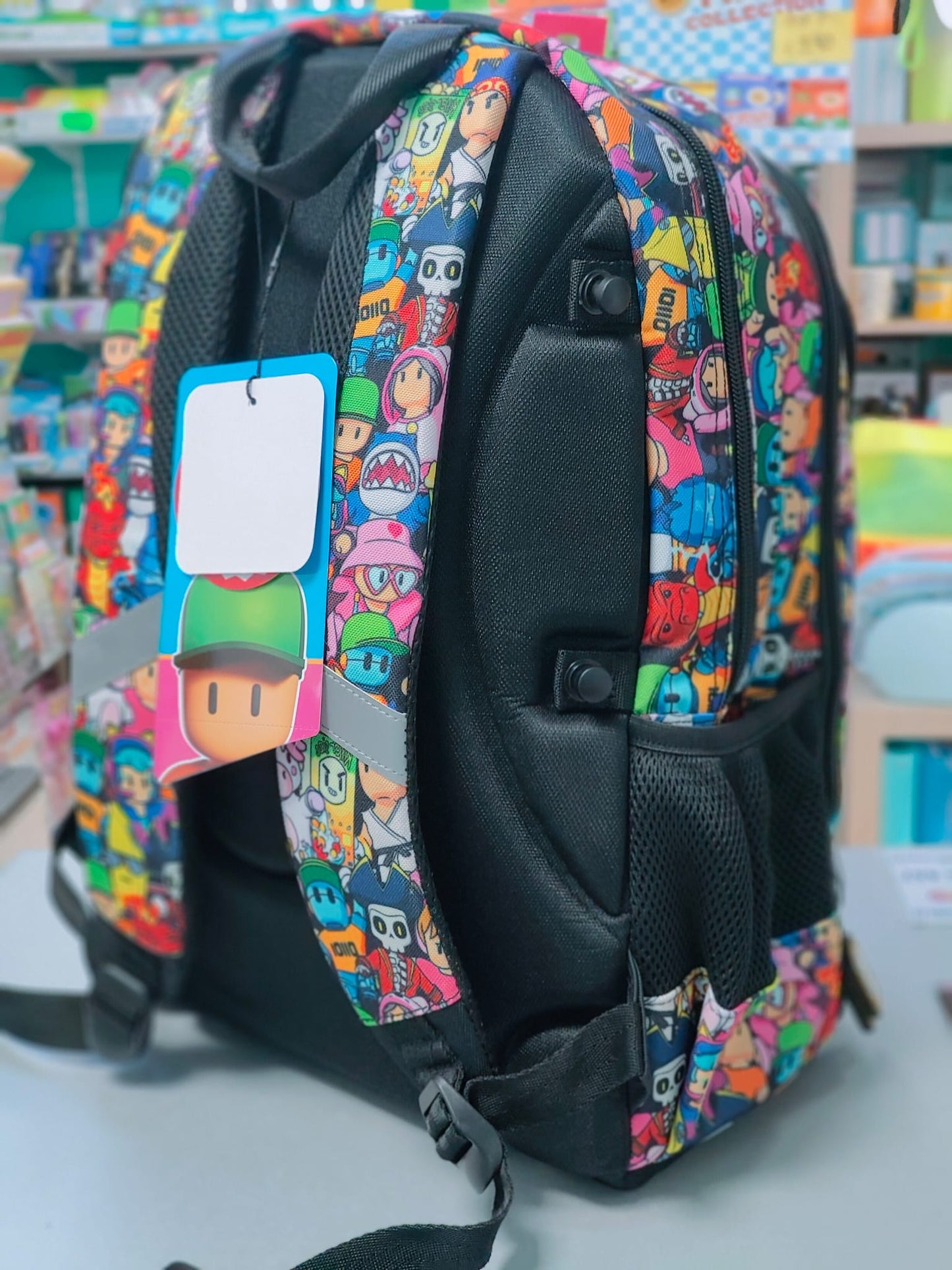 Zaino Scuola STUMBLE GUYS Nero