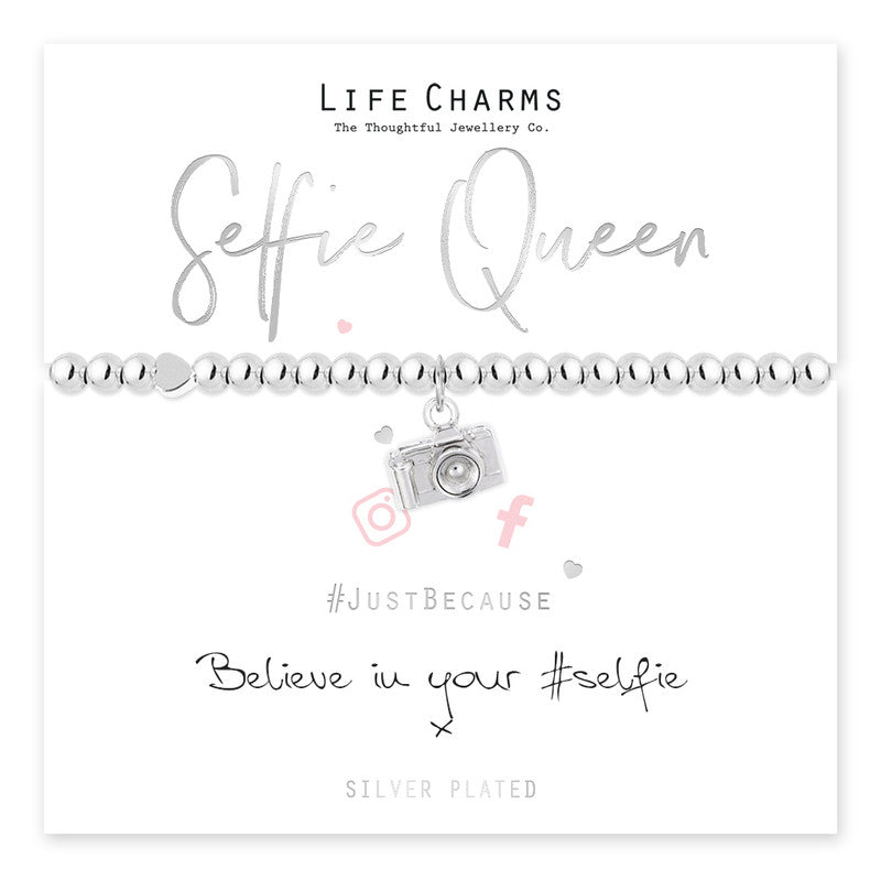 Braccialetto Life Charms - Selfie Queen