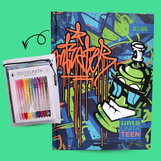 Diario scuola TEEN - tintaUNITA 2025/26
