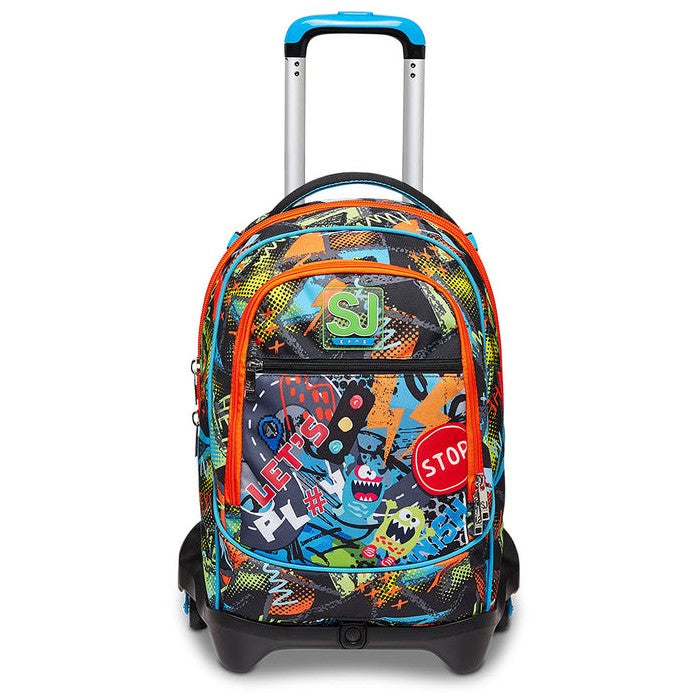 Zaino Trolley Sganciabile 3 Ruote -Sj Gang Rushpack