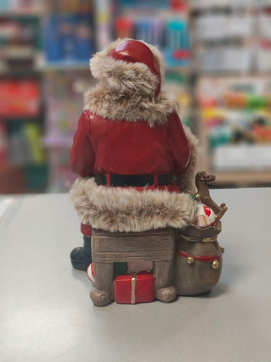 BABBO NATALE CON GIOCATTOLI