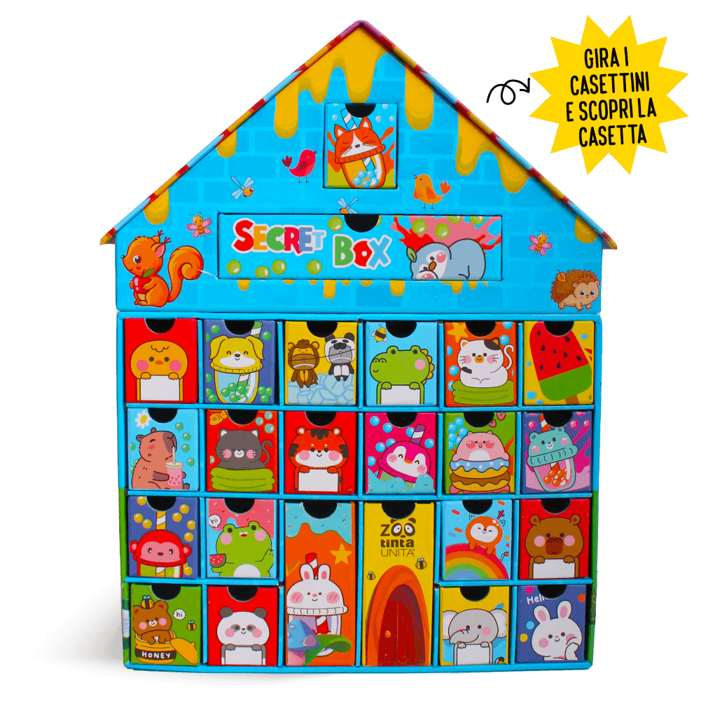 CALENDARIO DELL'AVVENTO - tintaUNITA ZOO