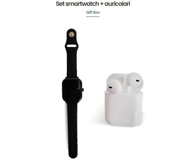 Smartwatch con auricolari - tintaUNITA
