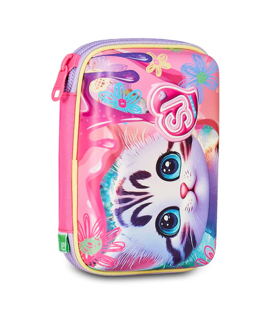 Astuccio Speed 1 zip Gatto - Seven