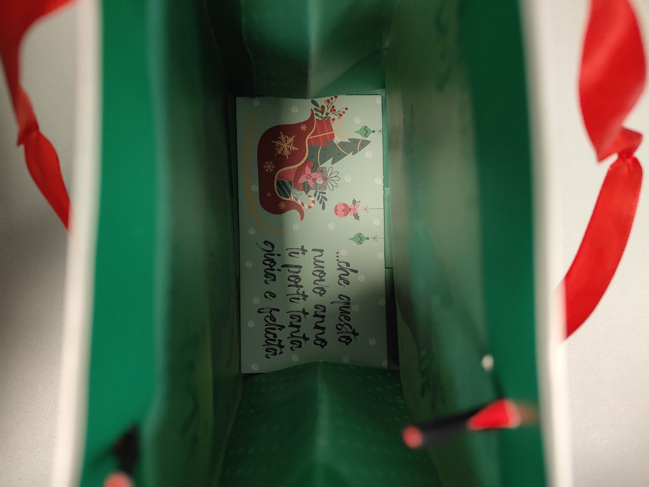 SHOPPER NATALIZIE con AUGURI