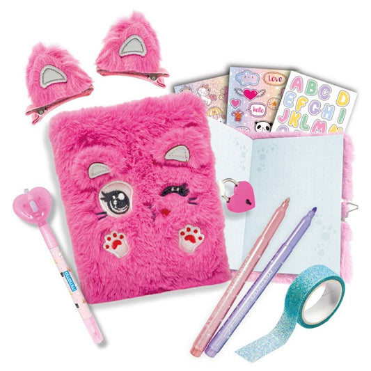 DIARIO SEGRETO KAWAII GATTINO CON ACCESSORI - MITAMA