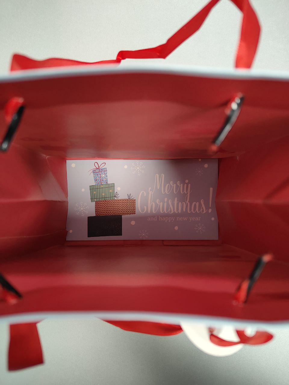 SHOPPER NATALIZIE con AUGURI