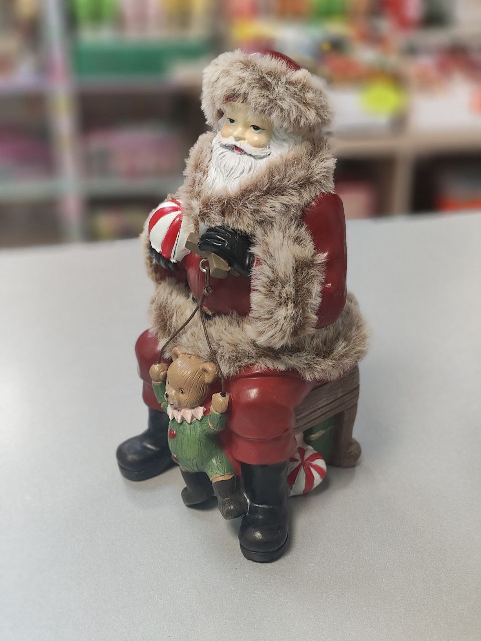 BABBO NATALE CON GIOCATTOLI