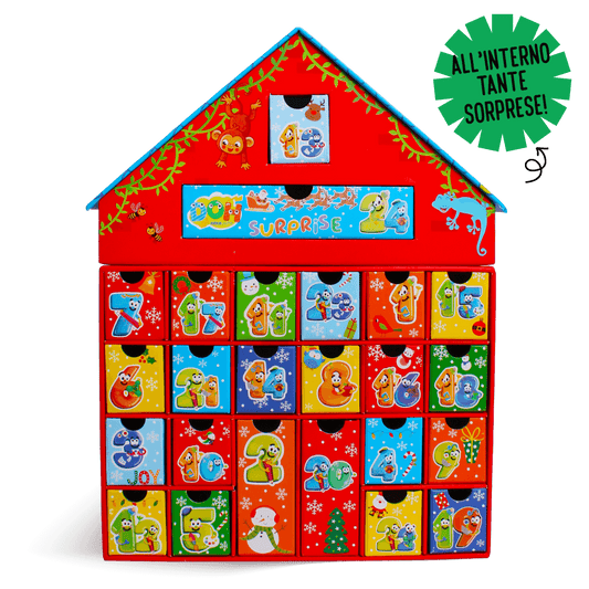 CALENDARIO DELL'AVVENTO PLAYDOH - tintaUNITA