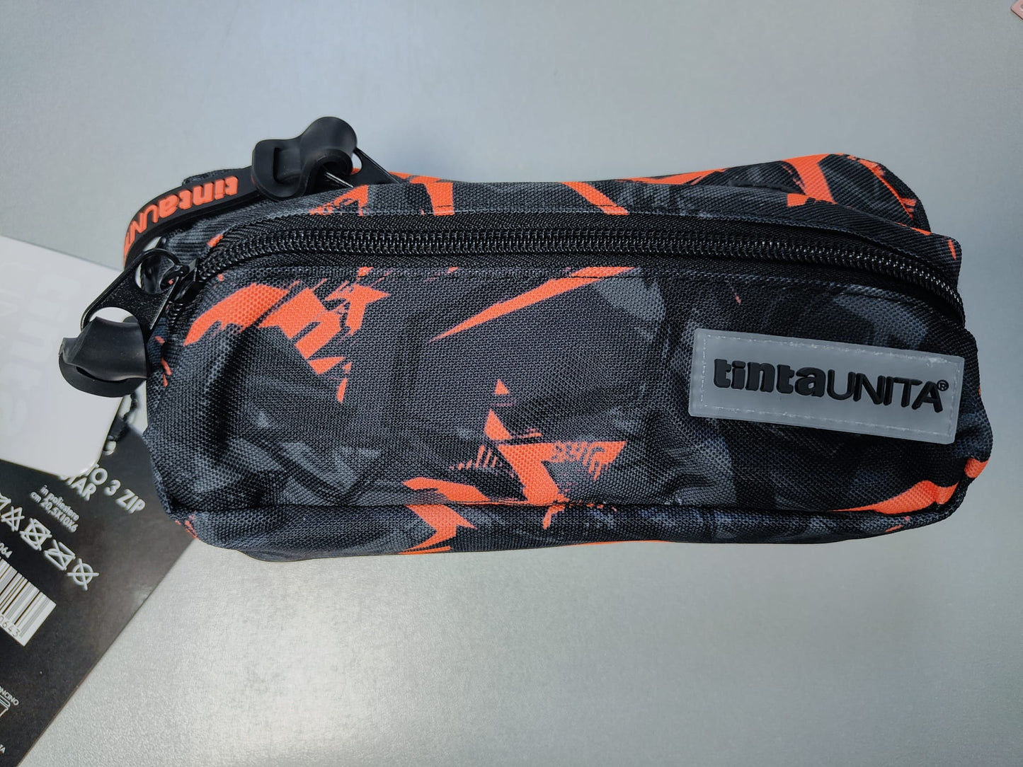Astuccio Bauletto 3 Zip tintaUNITA