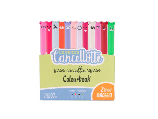 Set 10 penne Cancellotte +2 in omaggio – Colourbook