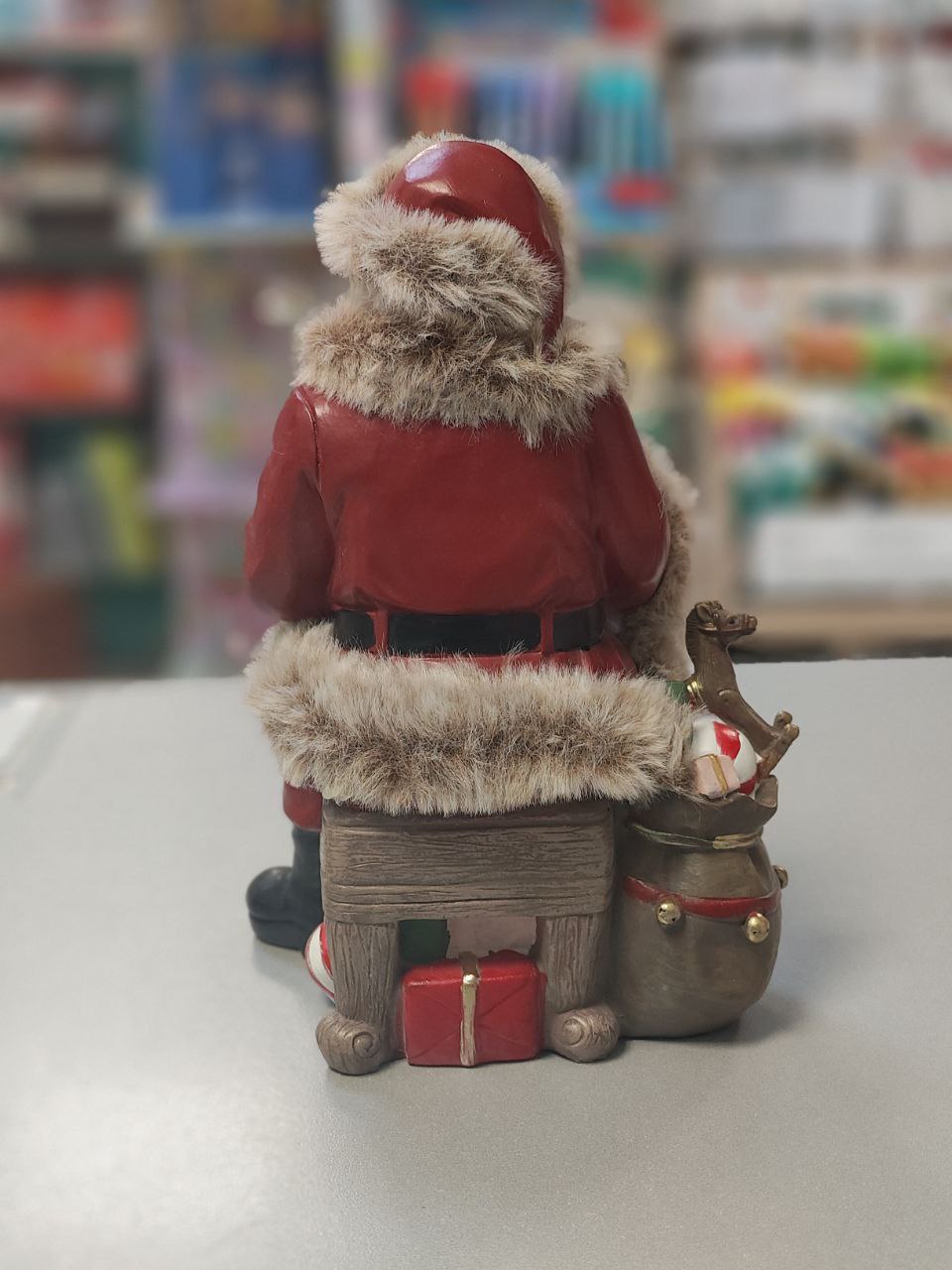 BABBO NATALE CON GIOCATTOLI