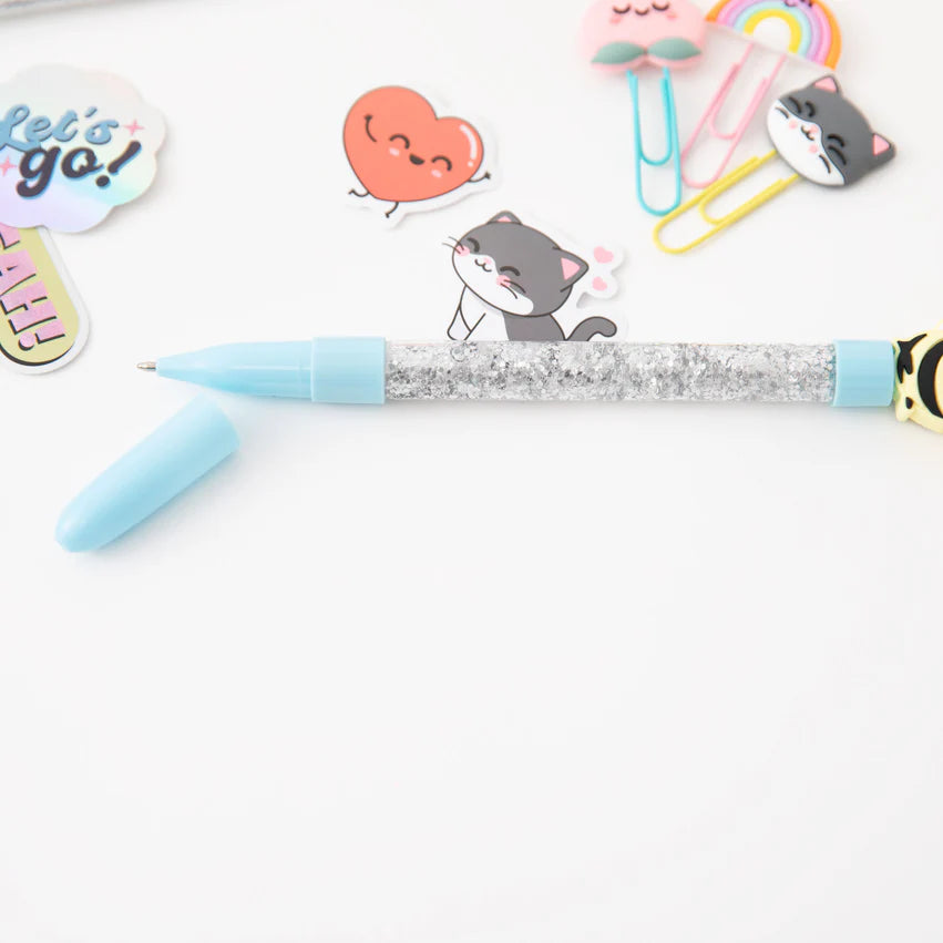 Astuccio portapenne - Clip - Adesivi - Lucido - Mr.Wonderful