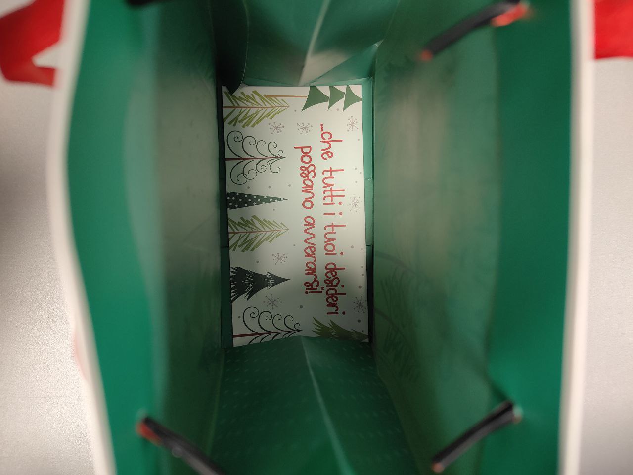 SHOPPER NATALIZIE con AUGURI