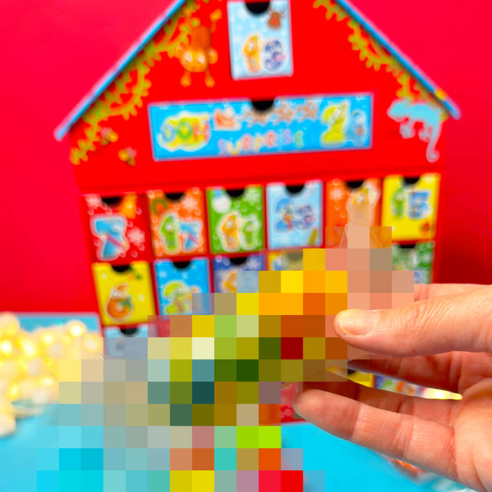 CALENDARIO DELL'AVVENTO PLAYDOH - tintaUNITA