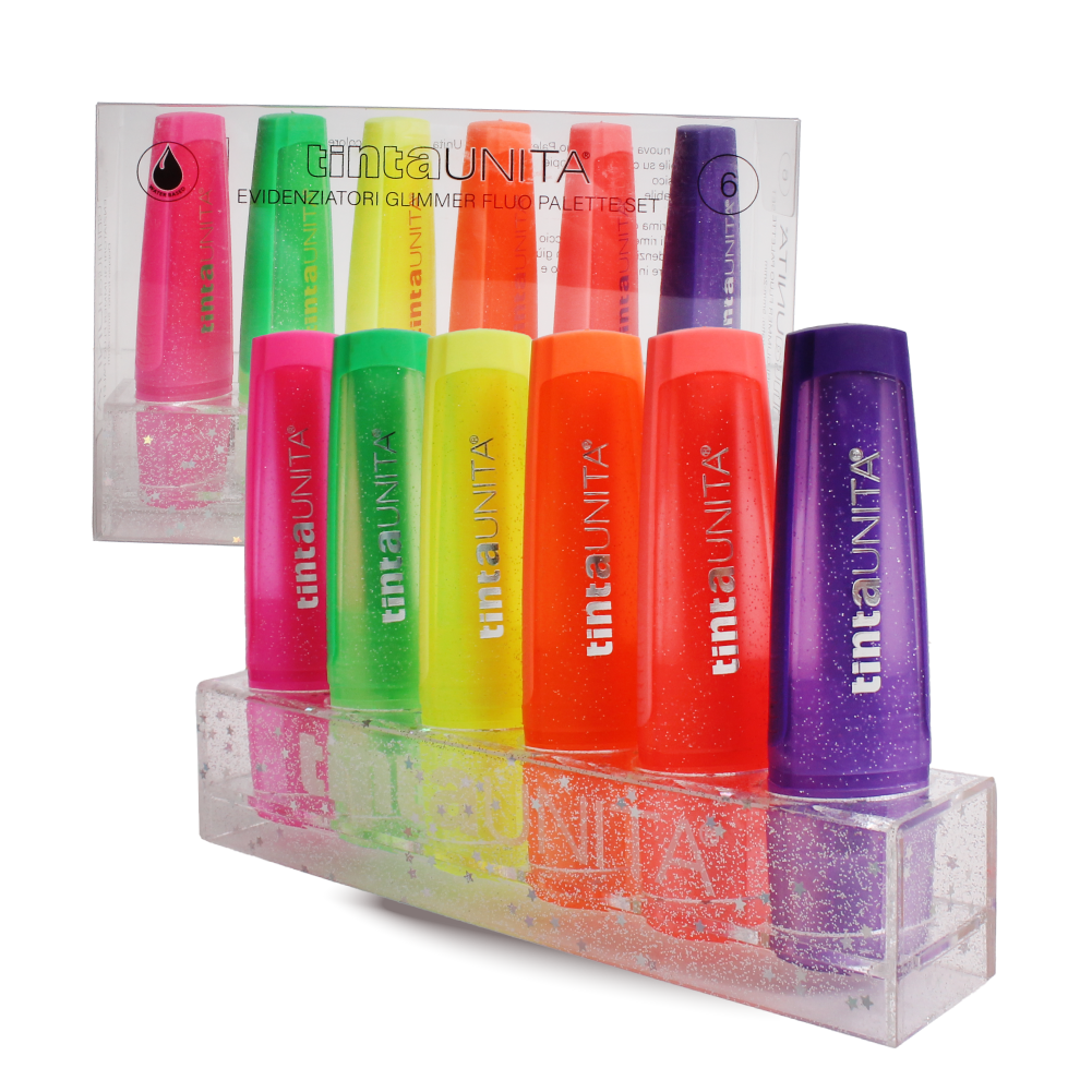 PALETTE EVIDENZIATORI GLIMMER - tintaUNITA