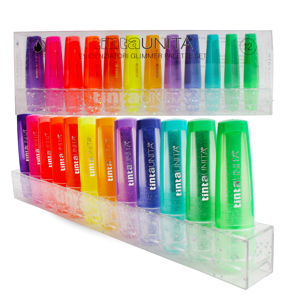 PALETTE EVIDENZIATORI GLIMMER - tintaUNITA