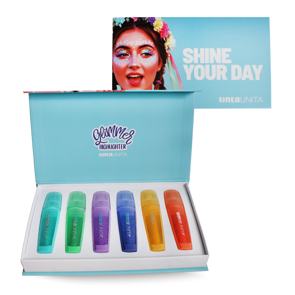 GLIMMER BOX EVIDENZIATORI GLITTER - tintaunita