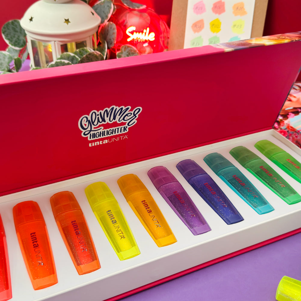 GLIMMER BOX EVIDENZIATORI GLITTER - tintaunita
