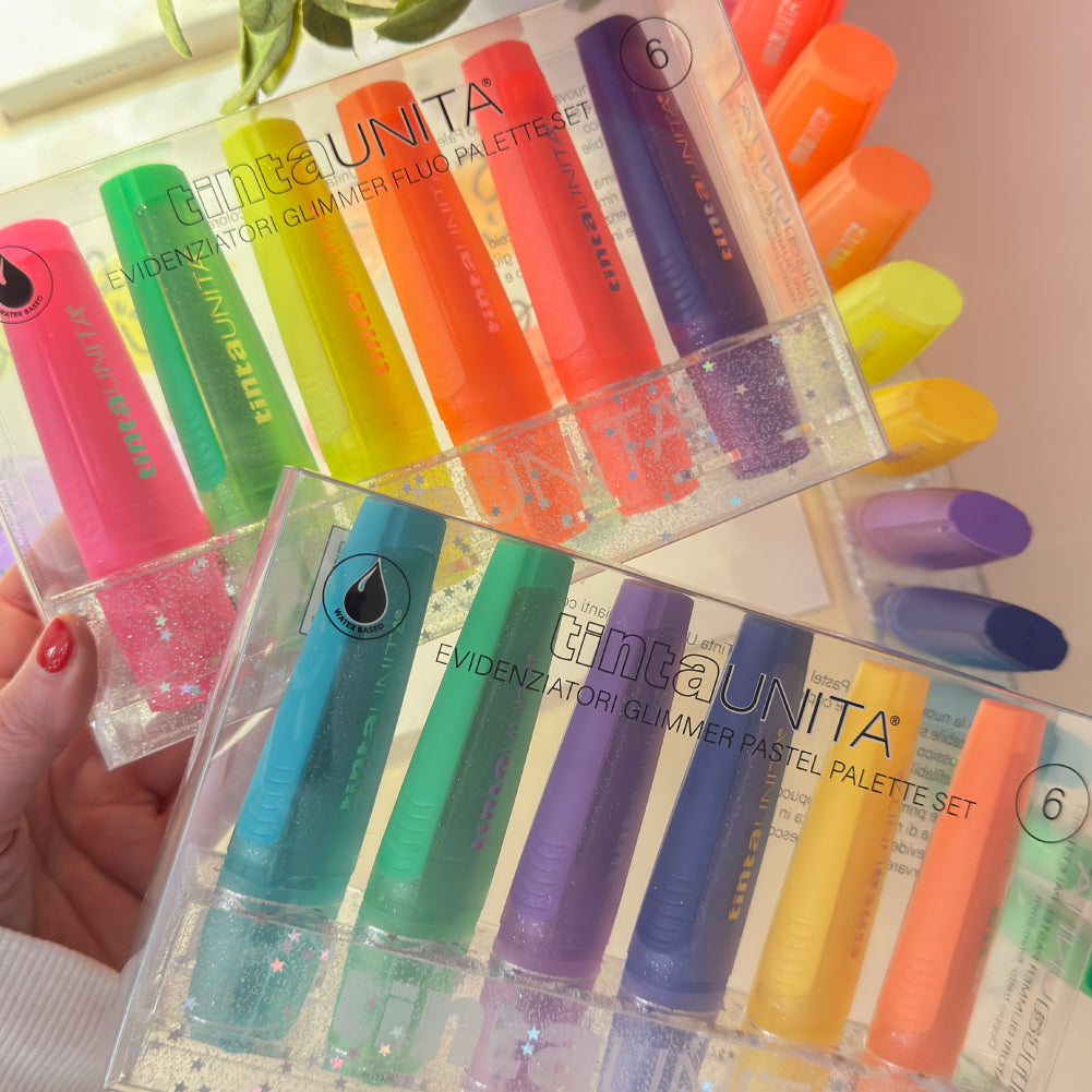 PALETTE EVIDENZIATORI GLIMMER - tintaUNITA
