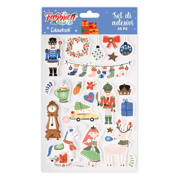 SET STICKERS NATALIZI - Colourbook