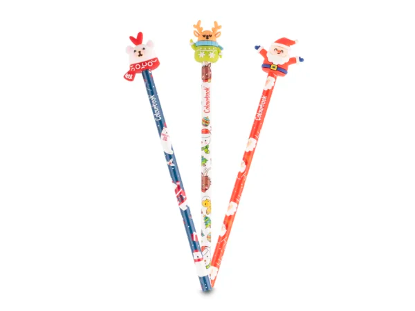 SET 3 MATITE HB NATALIZIE - Colourbook